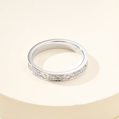 [Luna Brilliance] LOVE RING 2.65MM DIAMOND