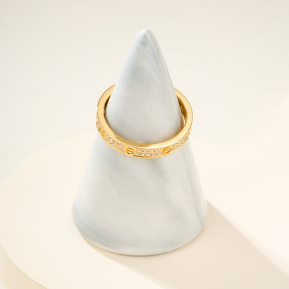 [Luna Brilliance] LOVE RING 2.65MM DIAMOND