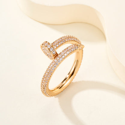 [Luna Brilliance] JUSTE RING 2.6MM FULL DIAMOND