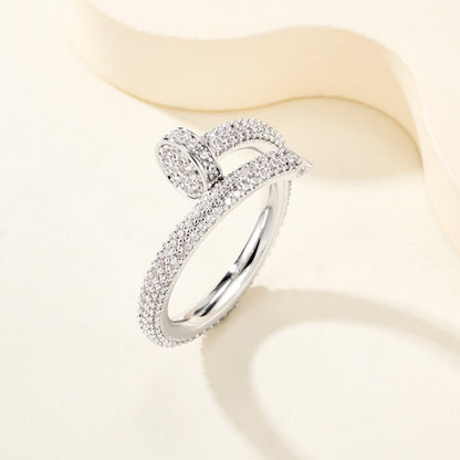 [Luna Brilliance] JUSTE RING 2.6MM FULL DIAMOND