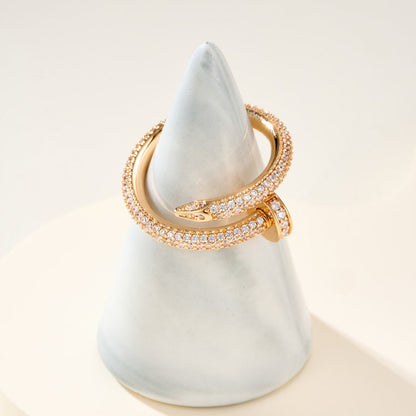 [Luna Brilliance] JUSTE RING 2.6MM FULL DIAMOND