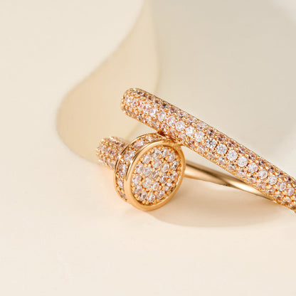 [Luna Brilliance] JUSTE RING 2.6MM FULL DIAMOND