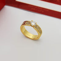 [Luna Brilliance] LOVE RING 3.6MM 1 BIG DIAMOND FULL DIAMOND