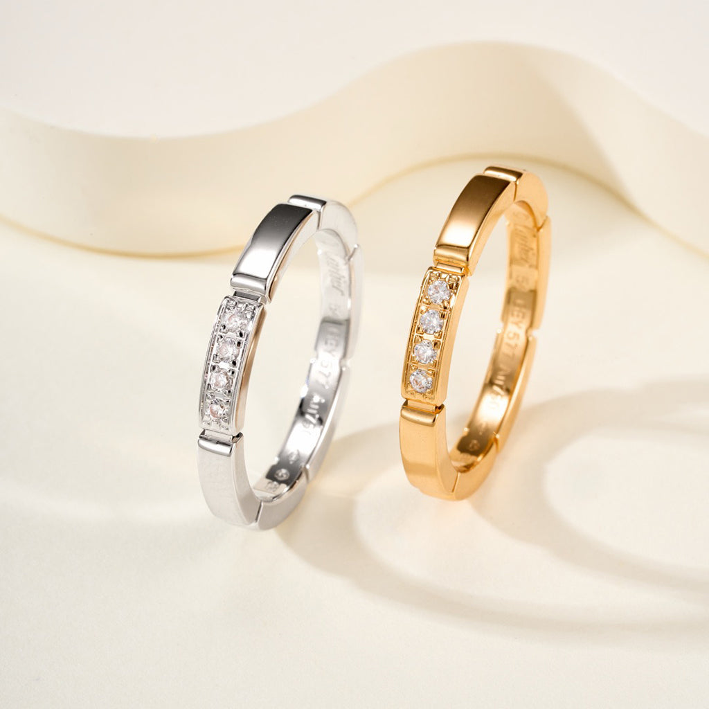 [Luna Brilliance] MAILLON PANTHERE 4 DIAMOND RING