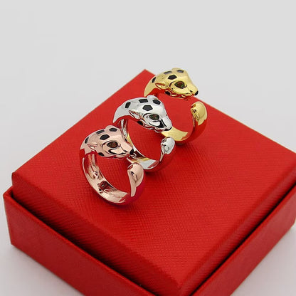 [Luna Brilliance] PANTHERE SPOTTED MEDIUM RING