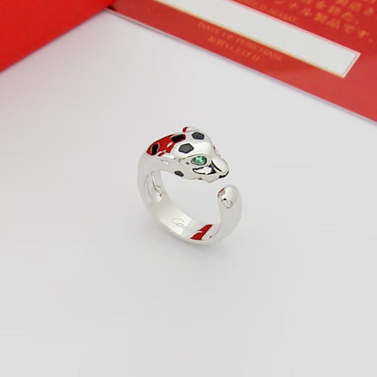 [Luna Brilliance] PANTHERE SPOTTED MEDIUM RING