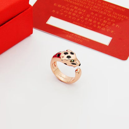 [Luna Brilliance] PANTHERE SPOTTED MEDIUM RING