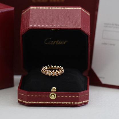 [Luna Brilliance] CLASH 6.8MM DIAMOND MEDIUM RING