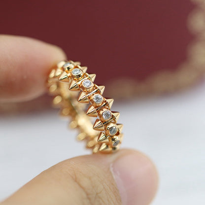 [Luna Brilliance] CLASH 6.8MM DIAMOND MEDIUM RING