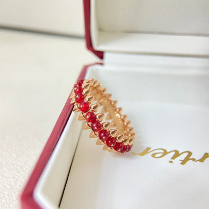 [Luna Brilliance] CLASH 7.9MM AGATE CHALCEDONY RING