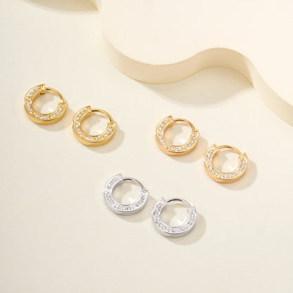 [Luna Brilliance] LOVE DIAMOND EARRINGS