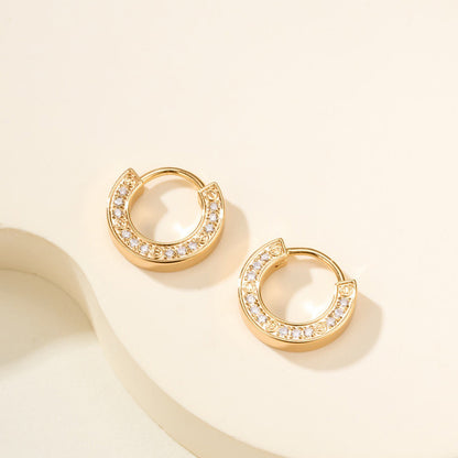[Luna Brilliance] LOVE DIAMOND EARRINGS