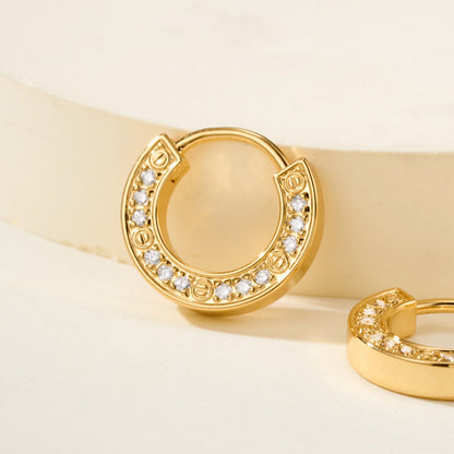 [Luna Brilliance] LOVE DIAMOND EARRINGS