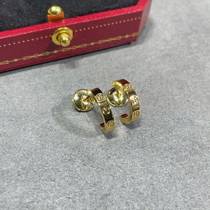 [Luna Brilliance] LOVE EARRINGS 2.65 MM NO DIAMOND SMALL