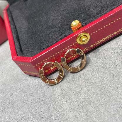 [Luna Brilliance] LOVE MINI EARRINGS