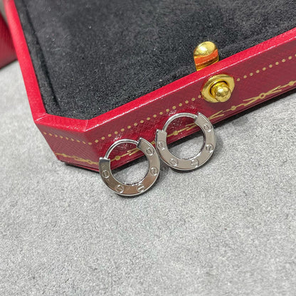 [Luna Brilliance] LOVE MINI EARRINGS