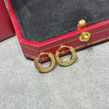 [Luna Brilliance] LOVE MINI EARRINGS