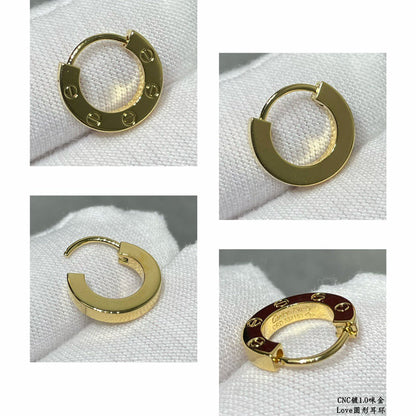 [Luna Brilliance] LOVE MINI EARRINGS