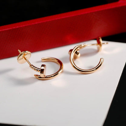 [Luna Brilliance] JUSTE NO DIAMOND SMALL EARRINGS