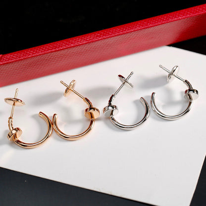 [Luna Brilliance] JUSTE NO DIAMOND SMALL EARRINGS
