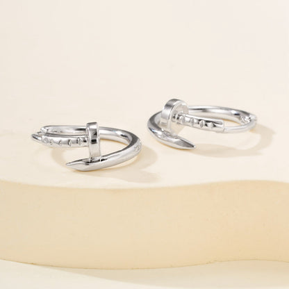 [Luna Brilliance] JUSTE NO DIAMOND MINI EARRINGS