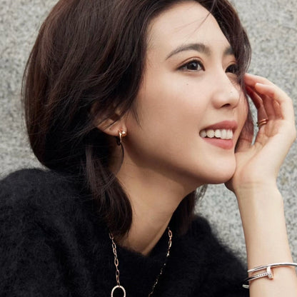 [Luna Brilliance] JUSTE NO DIAMOND MINI EARRINGS