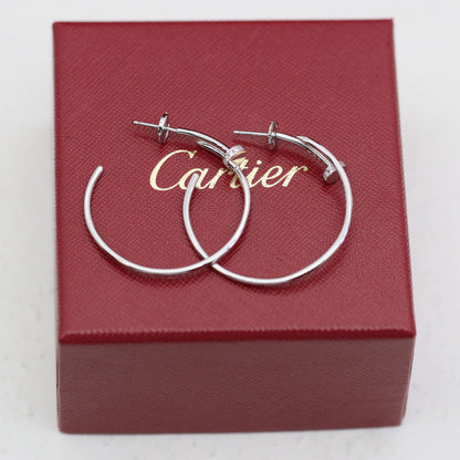 [Luna Brilliance] JUSTE HALF DIAMOND LARGE EARRINGS