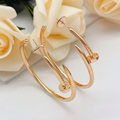 [Luna Brilliance] JUSTE NO DIAMOND LARGE EARRINGS