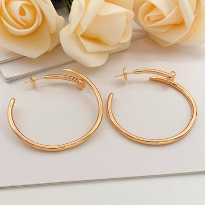 [Luna Brilliance] JUSTE NO DIAMOND LARGE EARRINGS