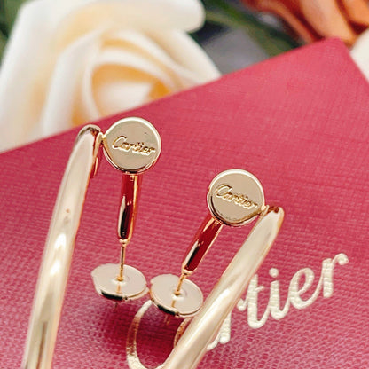 [Luna Brilliance] JUSTE NO DIAMOND LARGE EARRINGS
