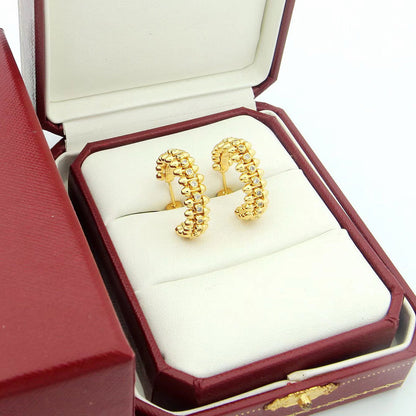[Luna Brilliance] CLASH FULL DIAMOND MEDIUM EARRINGS