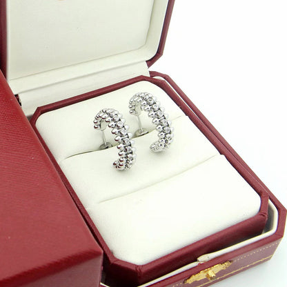 [Luna Brilliance] CLASH FULL DIAMOND MEDIUM EARRINGS