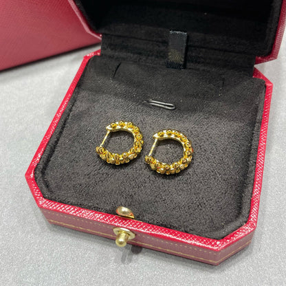 [Luna Brilliance] CLASH MINI HOOP EARRINGS
