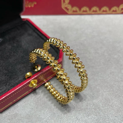 [Luna Brilliance] CLASH HOOP LARGE EARRINGS