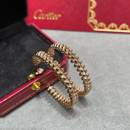 [Luna Brilliance] CLASH HOOP LARGE EARRINGS