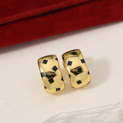 [Luna Brilliance] PANTHERE MINI  EARRINGS