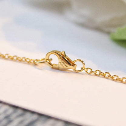 [Luna Brilliance] LOVE DOUBLE RING NECKLACE