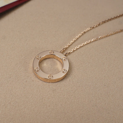 [Luna Brilliance] LOVE NECKLACE 16MM