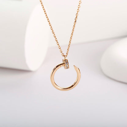 [Luna Brilliance] JUSTE NECKLACE FULL DIAMOND