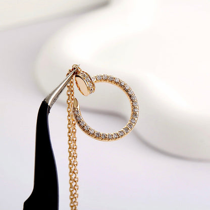 [Luna Brilliance] JUSTE NECKLACE FULL DIAMOND
