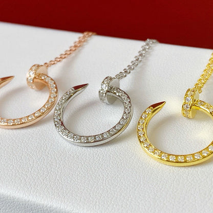 [Luna Brilliance] JUSTE NECKLACE FULL DIAMOND