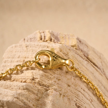 [Luna Brilliance] JUSTE NECKLACE HALF DIAMOND