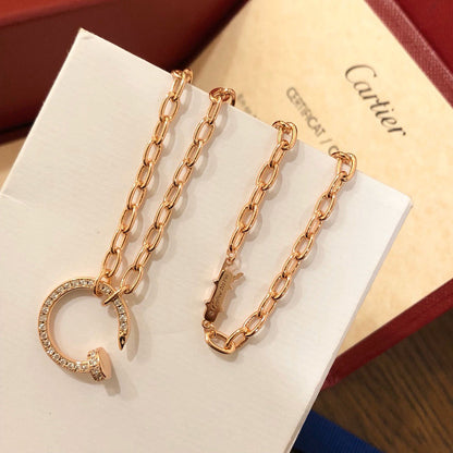 [Luna Brilliance] JUSTE NECKLACE FULL DIAMONDS