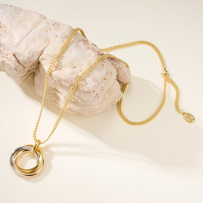[Luna Brilliance] TRINITY LARGE NECKLACE