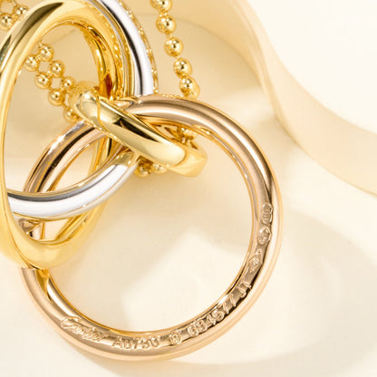 [Luna Brilliance] TRINITY LARGE NECKLACE