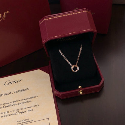 [Luna Brilliance] TRINITY MINI NECKLACE