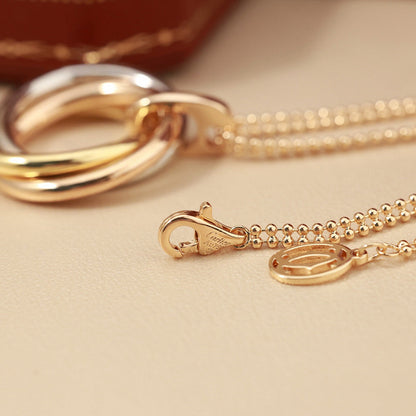 [Luna Brilliance] TRINITY LARGE NECKLACE