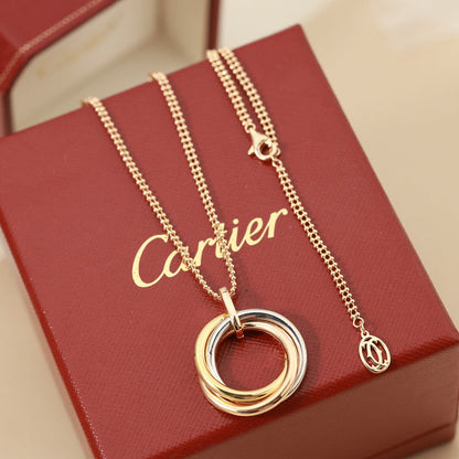 [Luna Brilliance] TRINITY LARGE NECKLACE