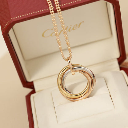 [Luna Brilliance] TRINITY LARGE NECKLACE