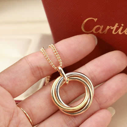 [Luna Brilliance] TRINITY LARGE NECKLACE